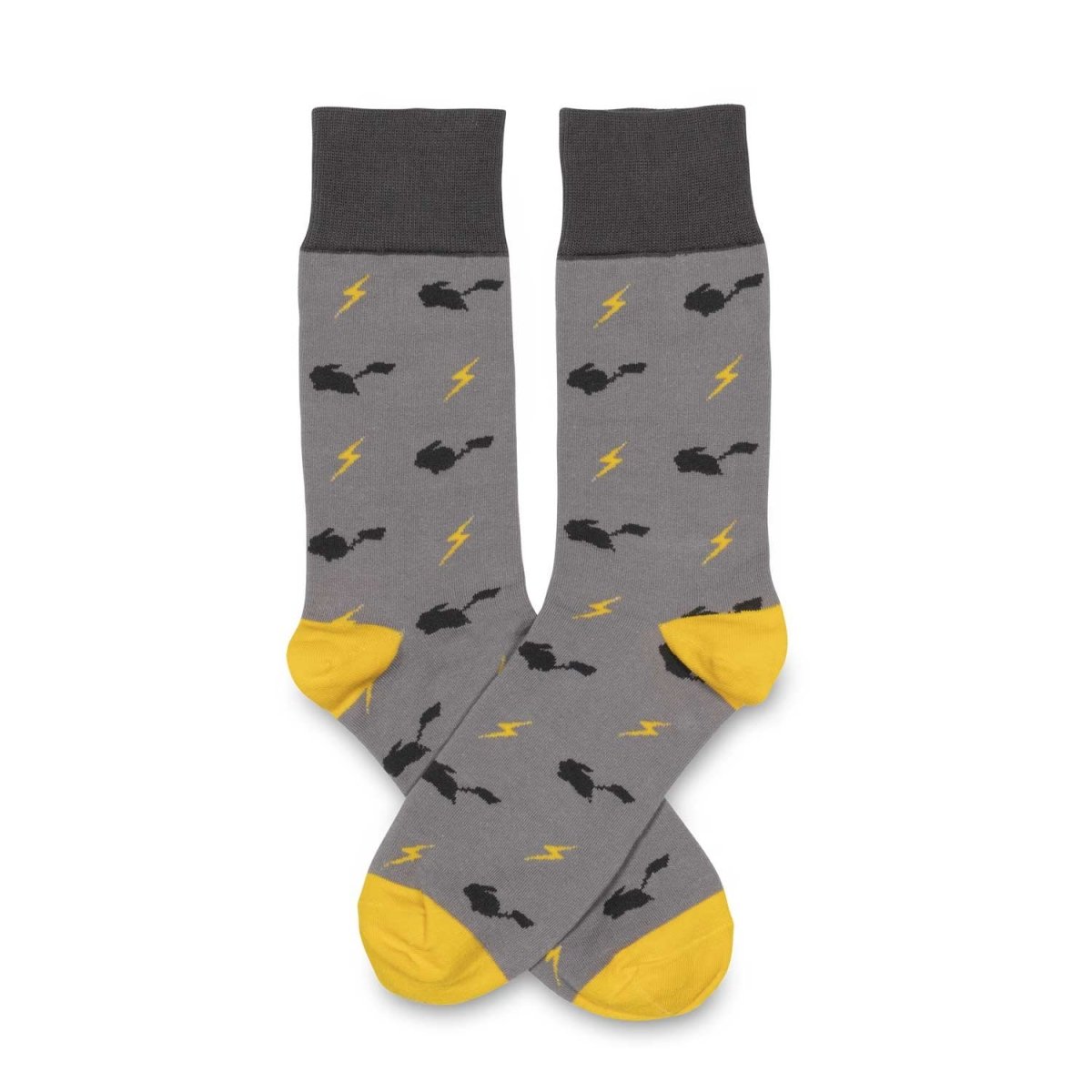 Pikachu Classics Charge Gray Dress Socks (One Size-Adult)