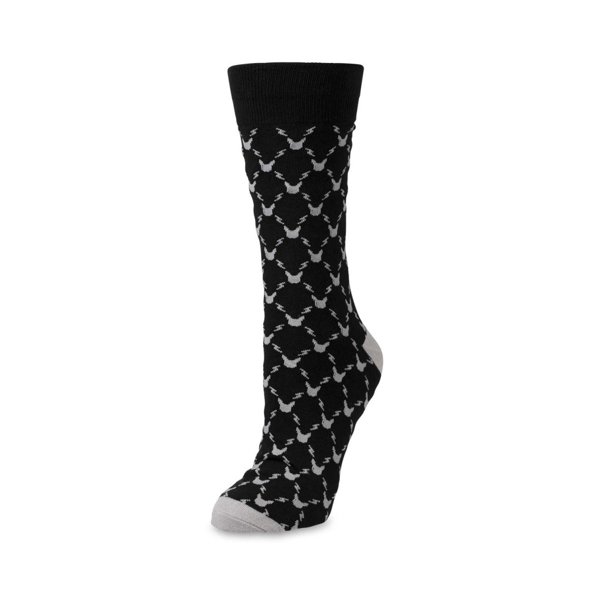 black dress socks with designs Black Red Mixed Socks 8-Pack