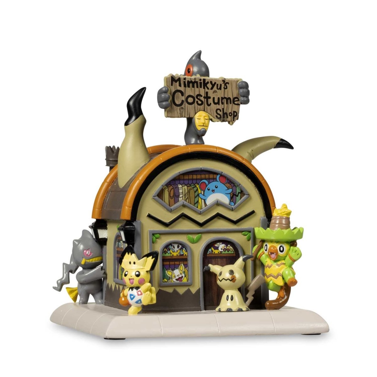 Haunted Pokémon Village: Mimikyu's Costume Shop Figure | Pokémon