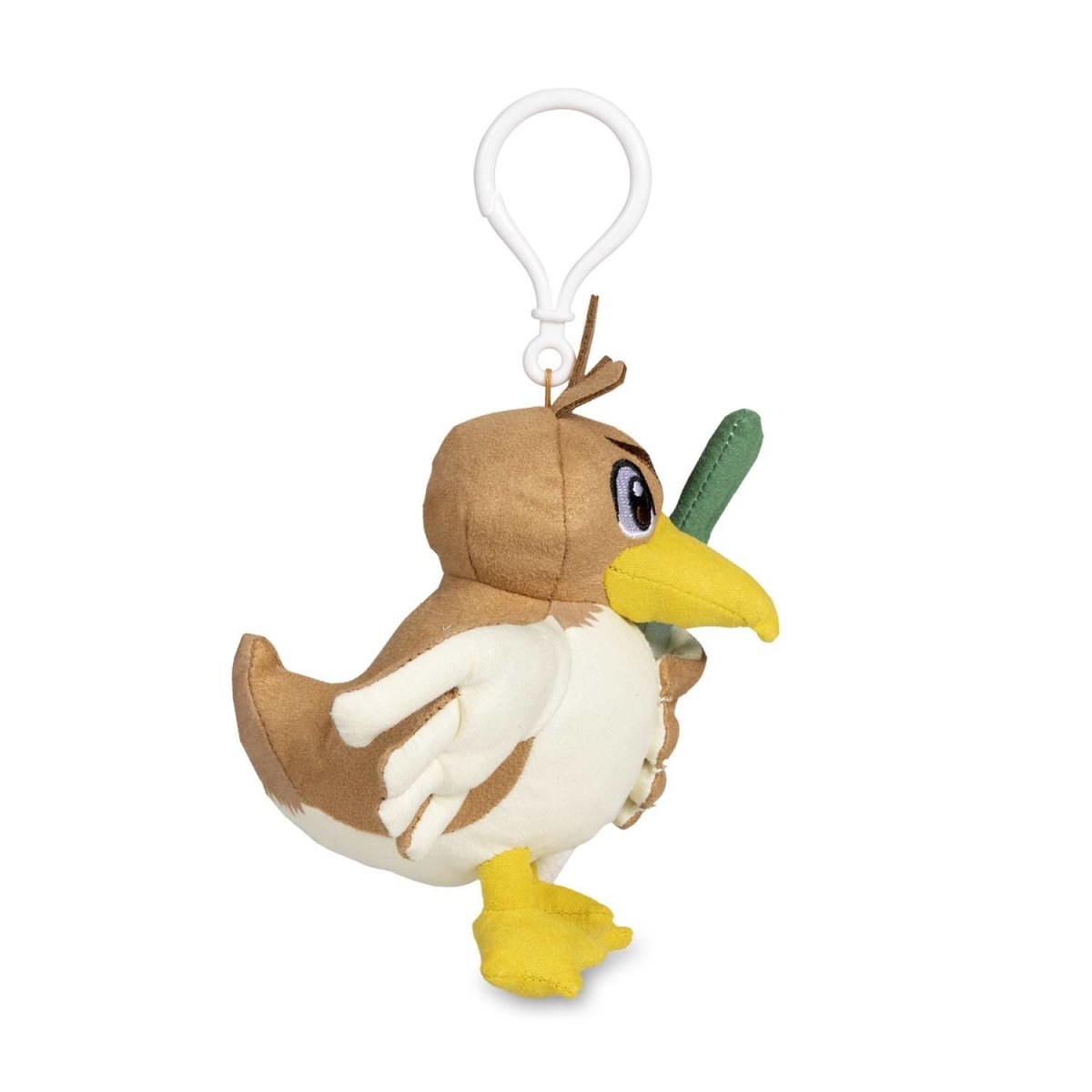 Galarian Farfetch'd Mascot Plush Keychain Story Of The Farfetch'd Leek Trio, Authentic Japanese Pokémon Keychain