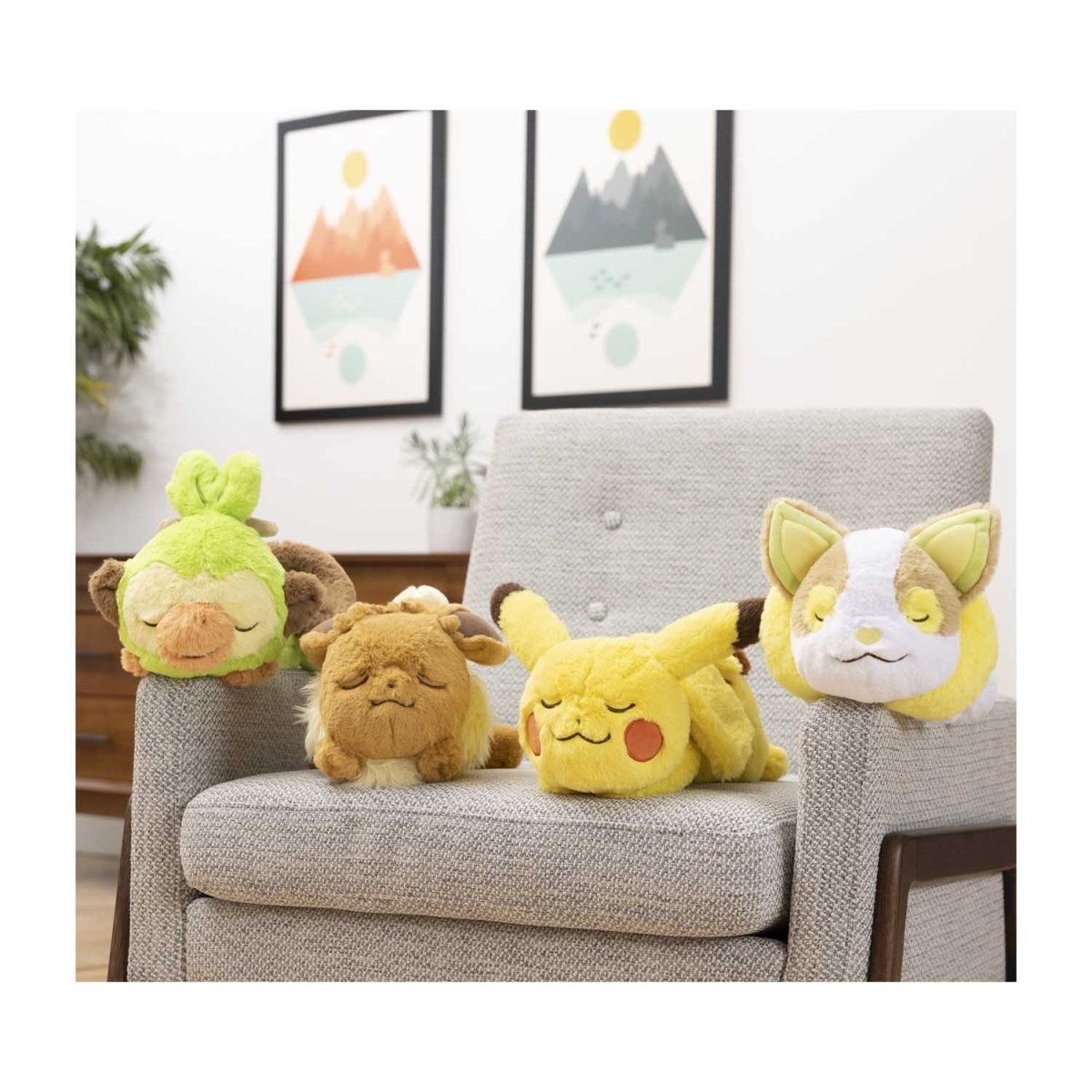 Relaxing Pikachu Plush 12 In. Pok mon Center Official Site