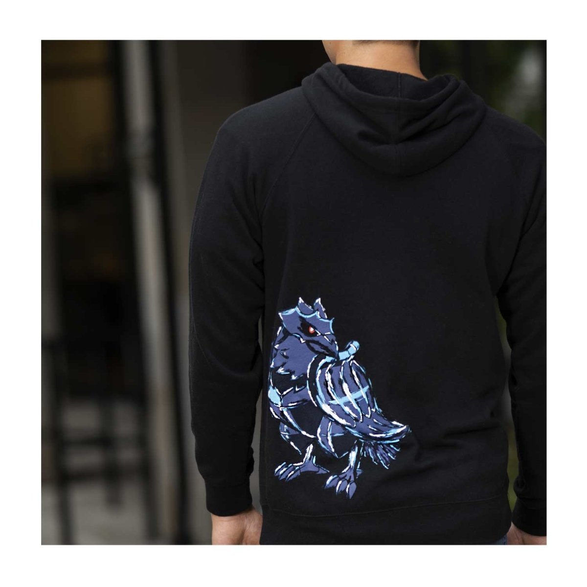 Corviknight Black Fitted Zip-Up Hoodie - Adult | Pokémon Center