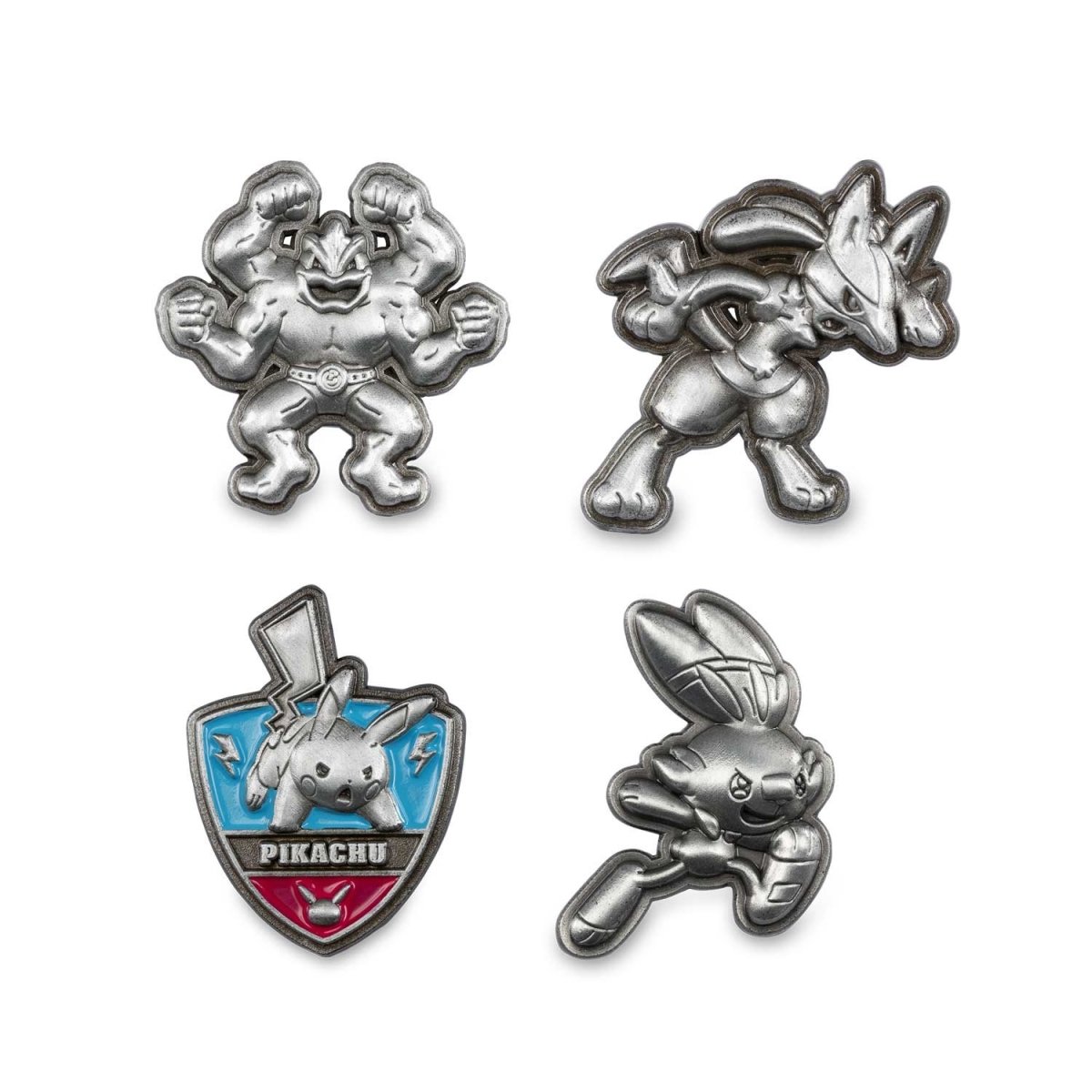 Pokémon Sports Lanyard & Mini Pokémon Pins (4-Pack
