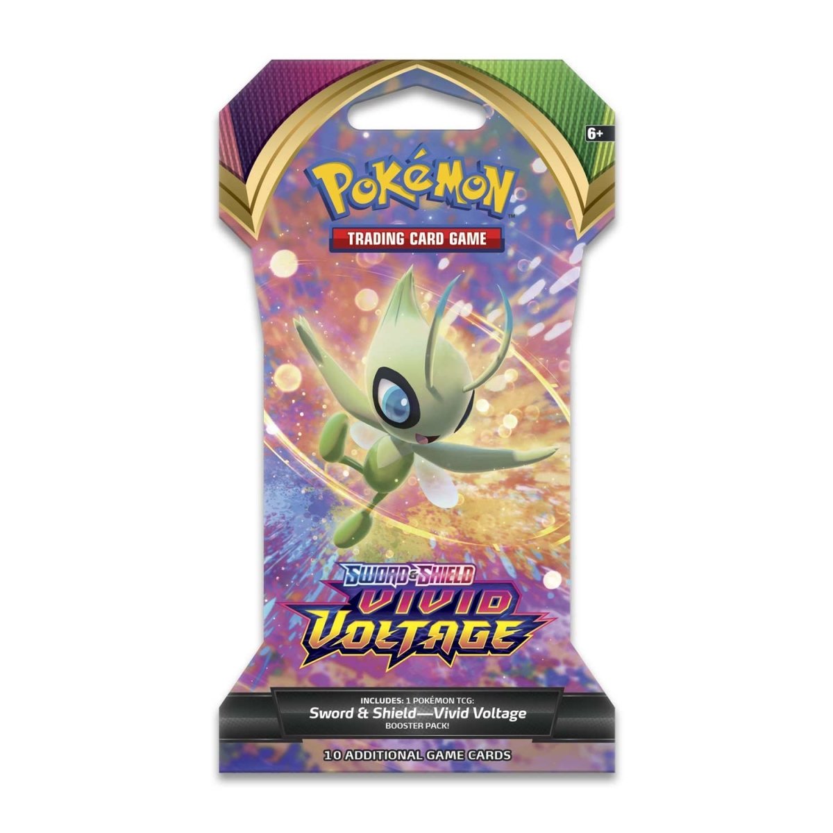 Pokémon TCG Sword & ShieldVivid Voltage Sleeved Booster Pack (10