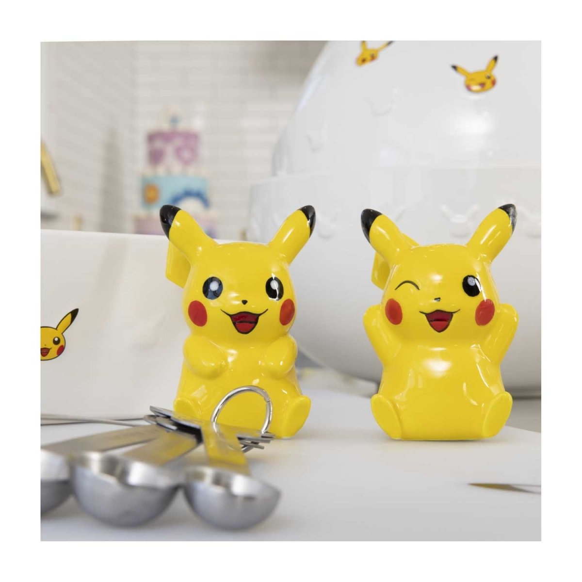 Pikachu Kitchen Ceramic Salt & Pepper Shaker Set