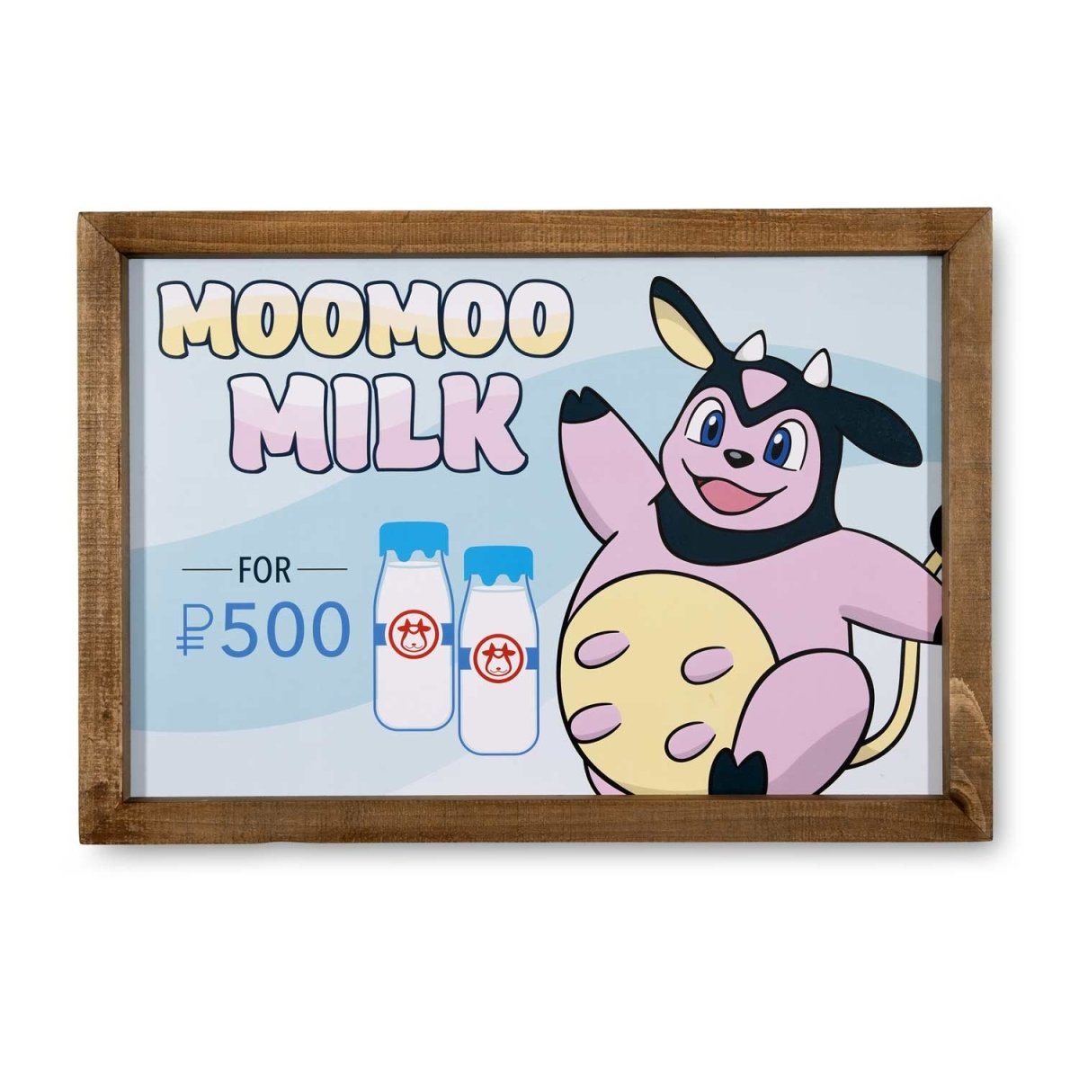 Moomoo Milk Pokémon Holiday & Home Sign | Pokémon Center Official Site