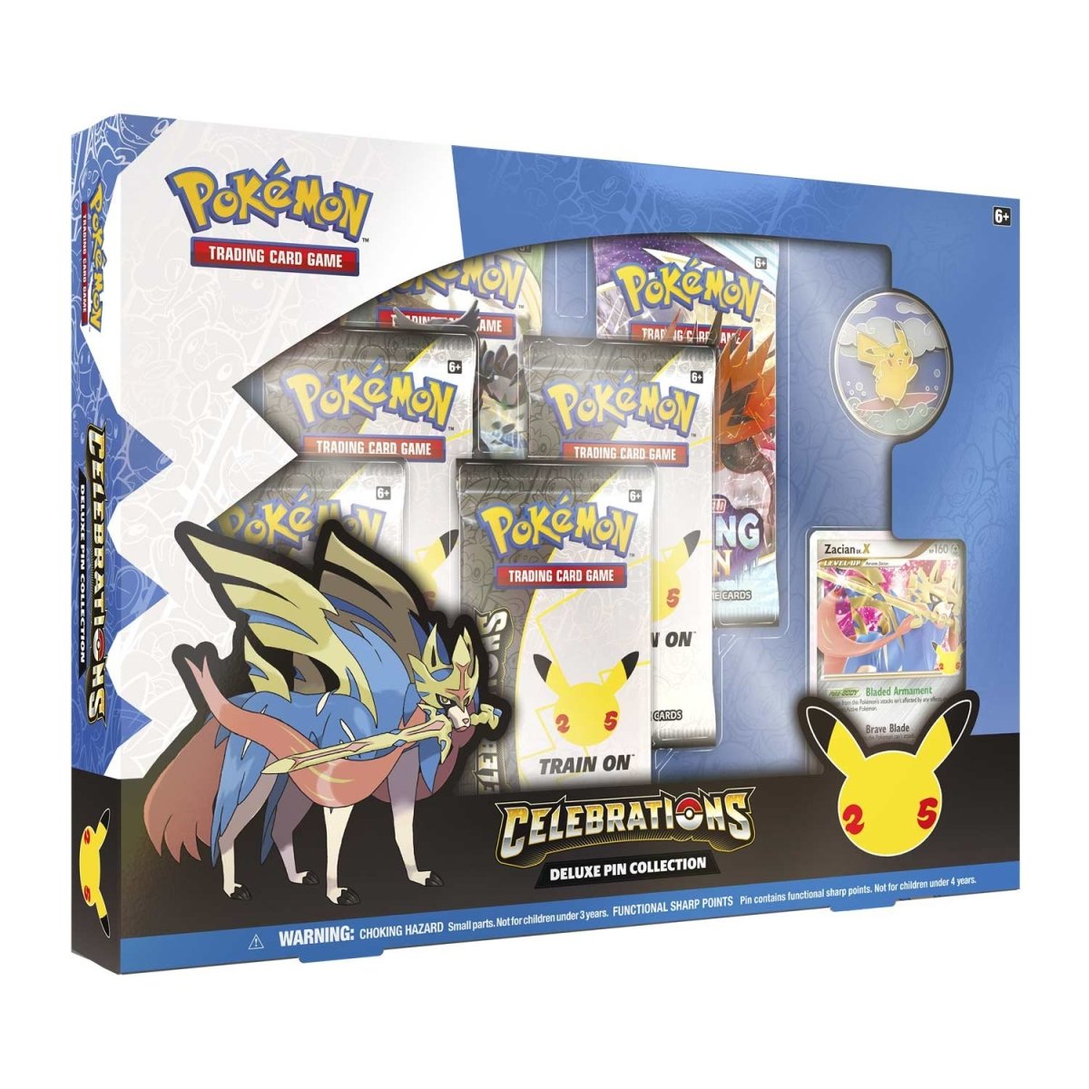 Amazon.com: Pokemon TCG: 25th Anniversary Deluxe Pin