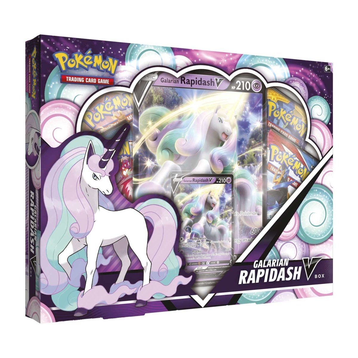 Pokémon TCG: Galarian Rapidash V Box | Pokémon Center Official Site