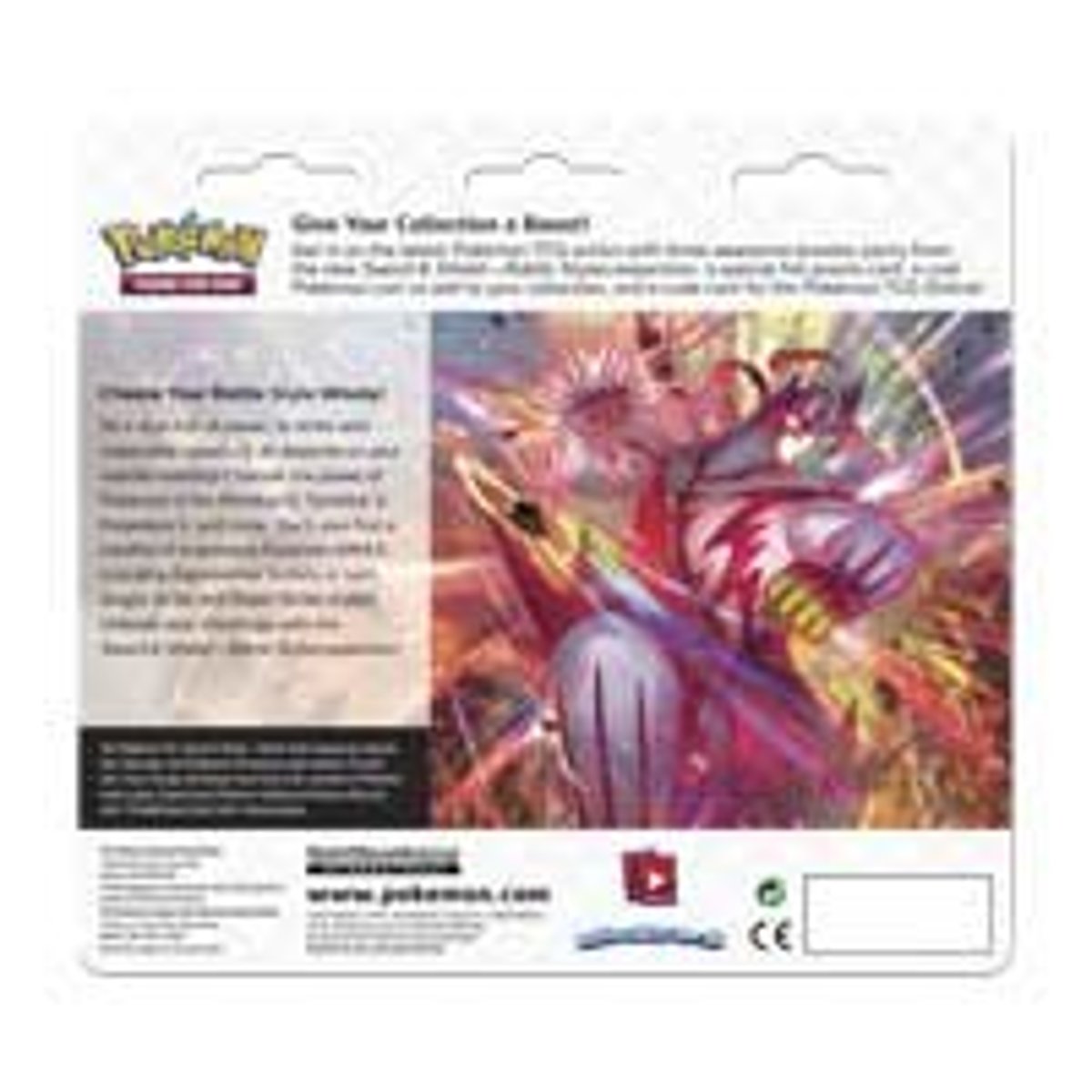 Pokmon TCG: Sword & Shield-Battle Styles 3 Booster Packs, Coin & Eevee  Promo Card | Pokmon Center Official Site