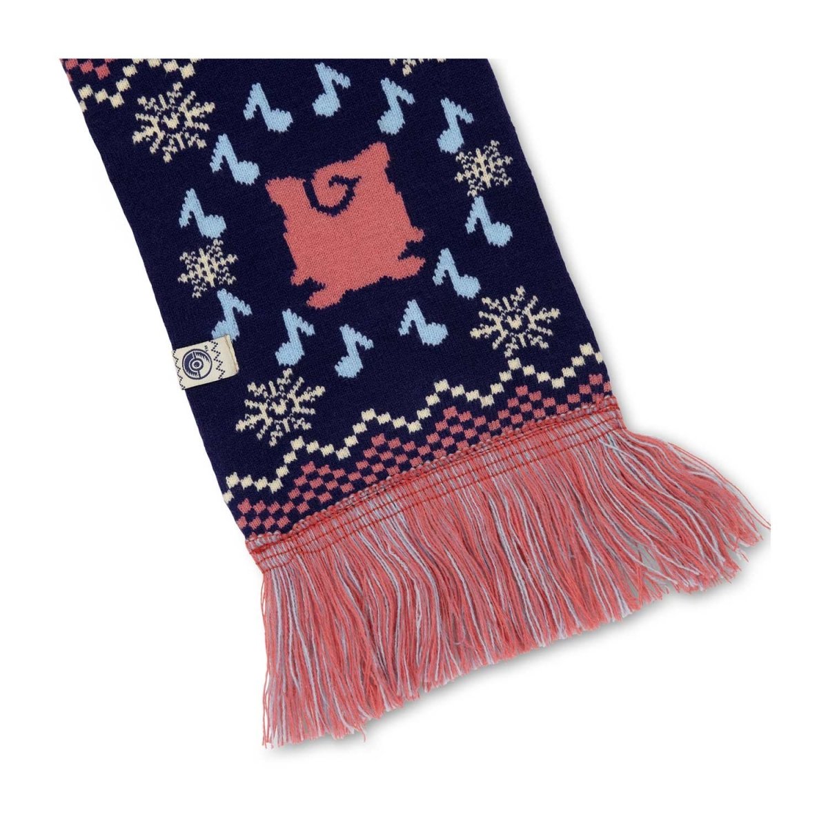 Jigglypuff Festive Winter Knit Scarf (One Size-Adult Jigglypuff Festive Winter Knit Scarf (One Size-Adult