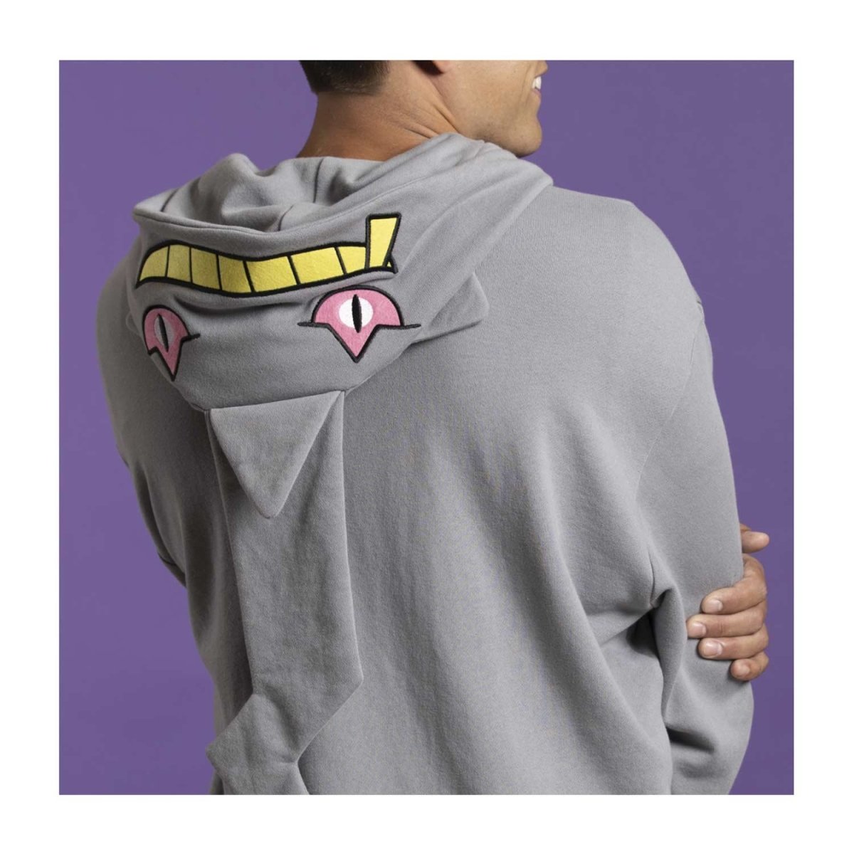Banette Themed French Terry Zip-Up Hoodie - Adult | Pokémon Center Banette Themed French Terry Zip-Up Hoodie - Adult | Pokémon Center
