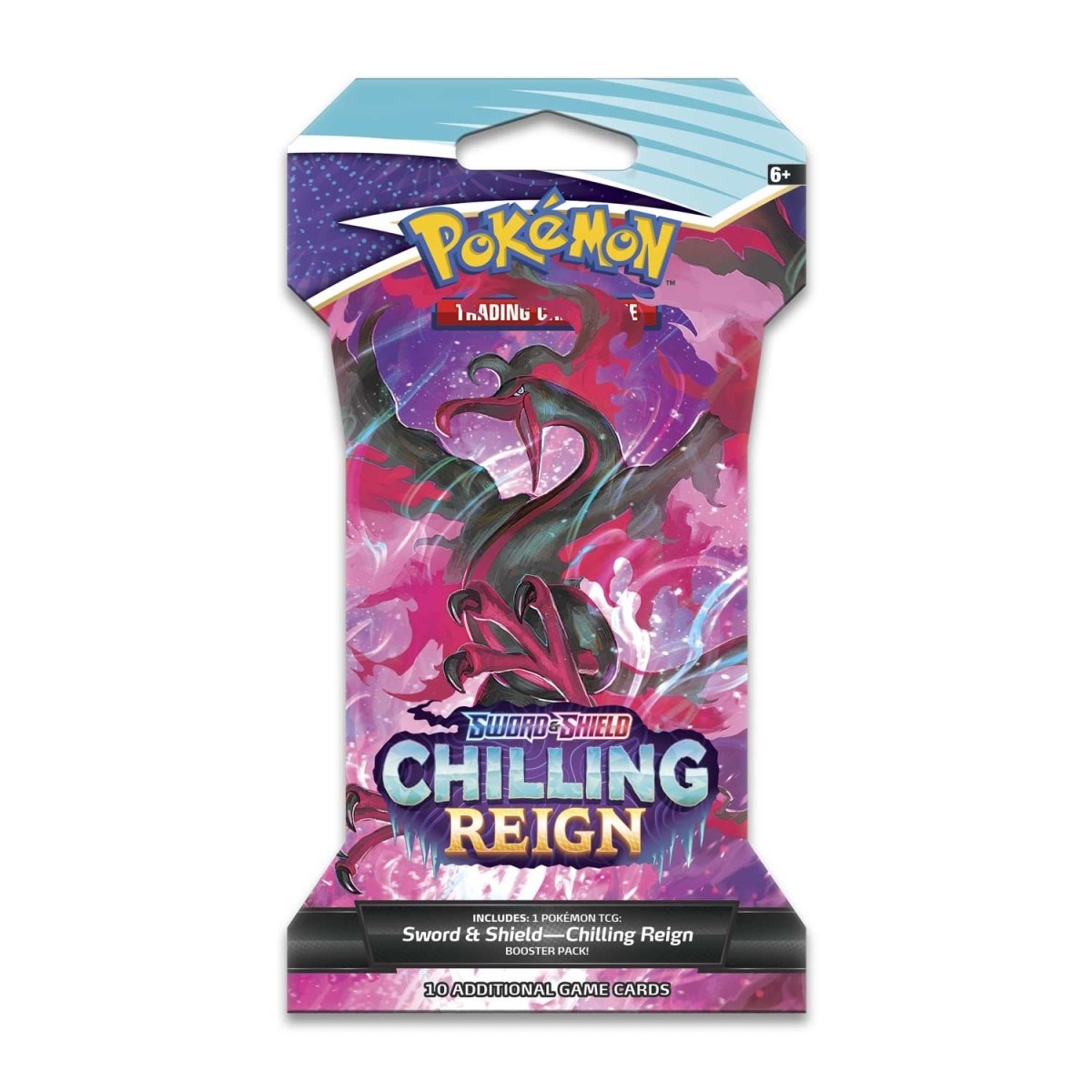 Pokmon TCG: Sword & Shield-Chilling Reign Sleeved Booster Pack (10 Cards) Pokmon TCG: Sword & Shield-Chilling Reign Sleeved Booster Pack (10 Cards)