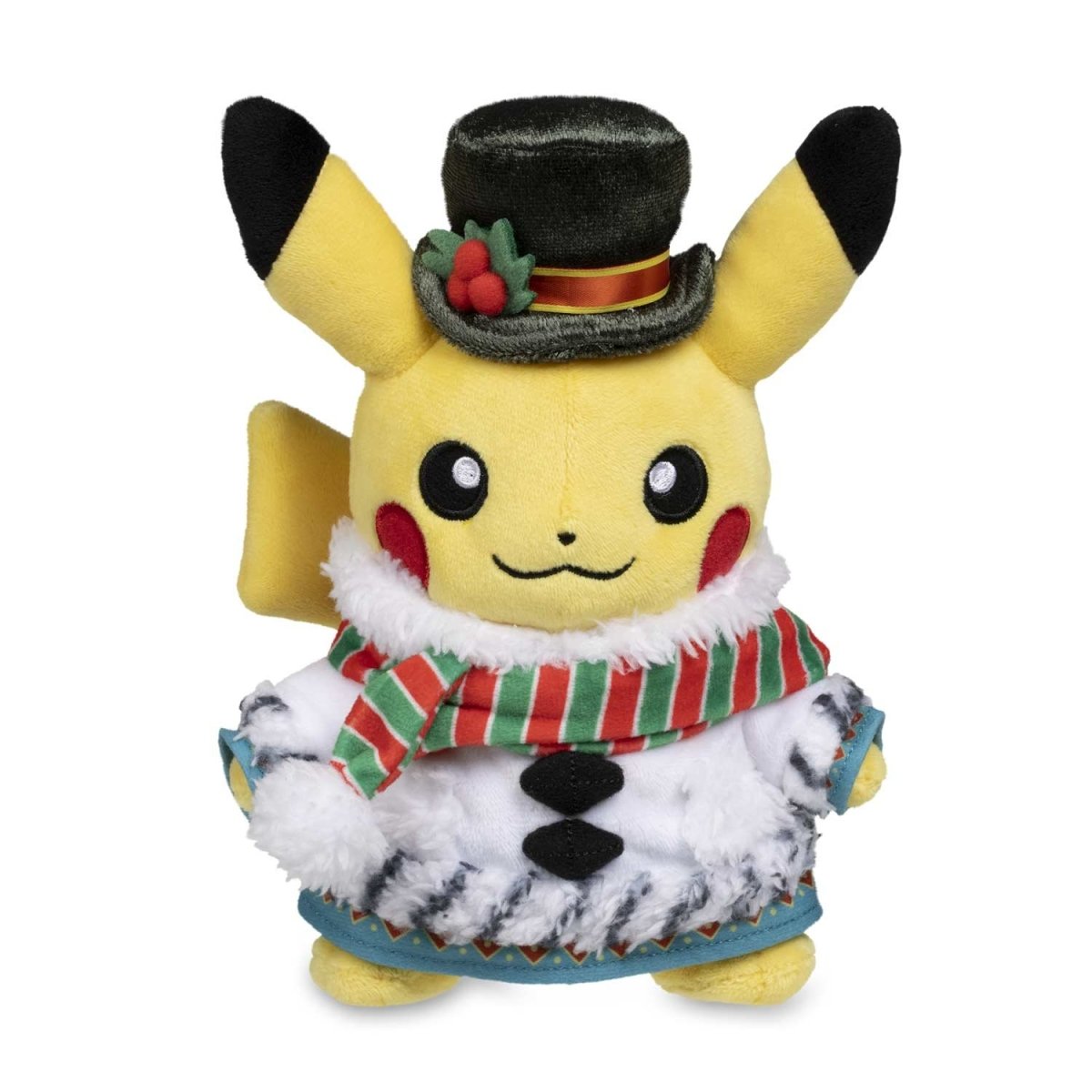 Pikachu Pokémon Winter Carnival Poké Plush - 7 ¾ In.