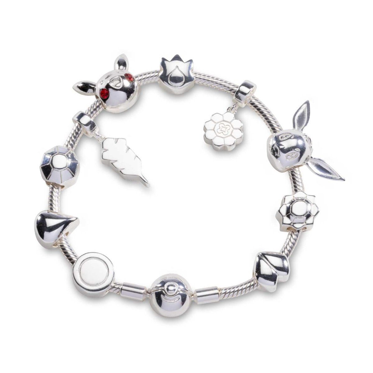 Pokémon Jewelry - Charms: Eevee Sterling Silver Bead Charm