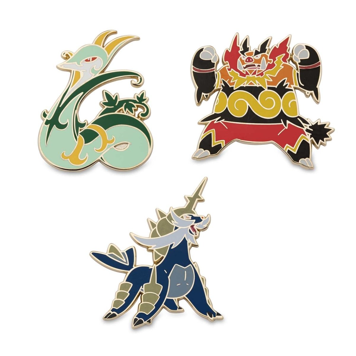 Sableye, Absol & Spiritomb Pokémon Pins (3-Pack)