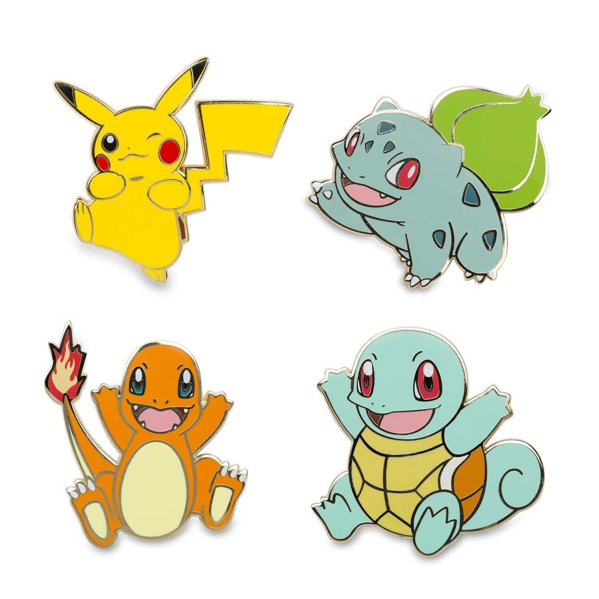 Charmander Squirtle Bulbasaur Pikachu