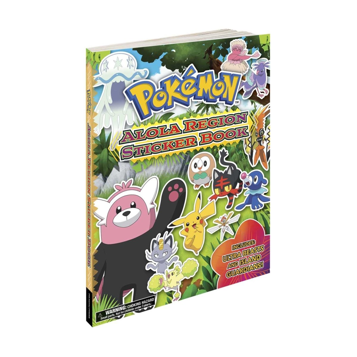 Pokémon Alola Region Sticker Book