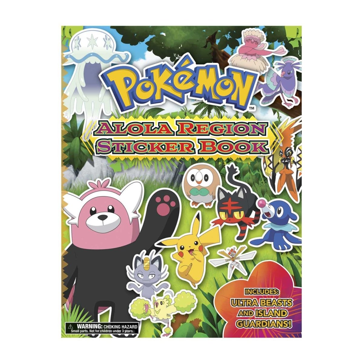 Pokémon Alola Region Sticker Book