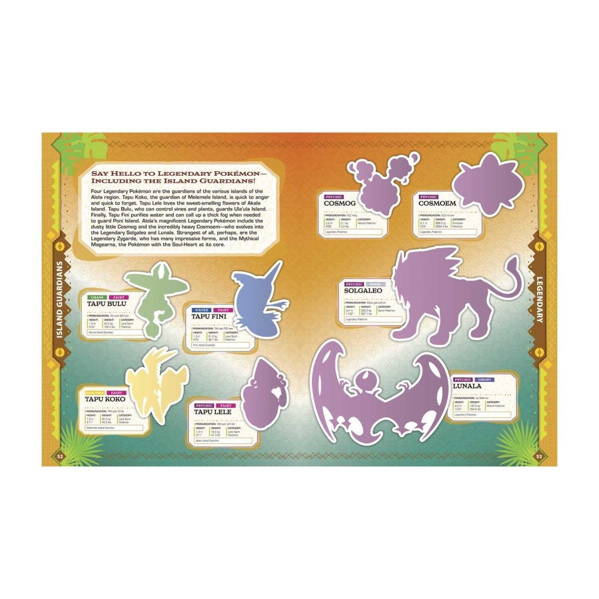 Alola Region Sticker Book by Pokemon Company International Pikachu Press