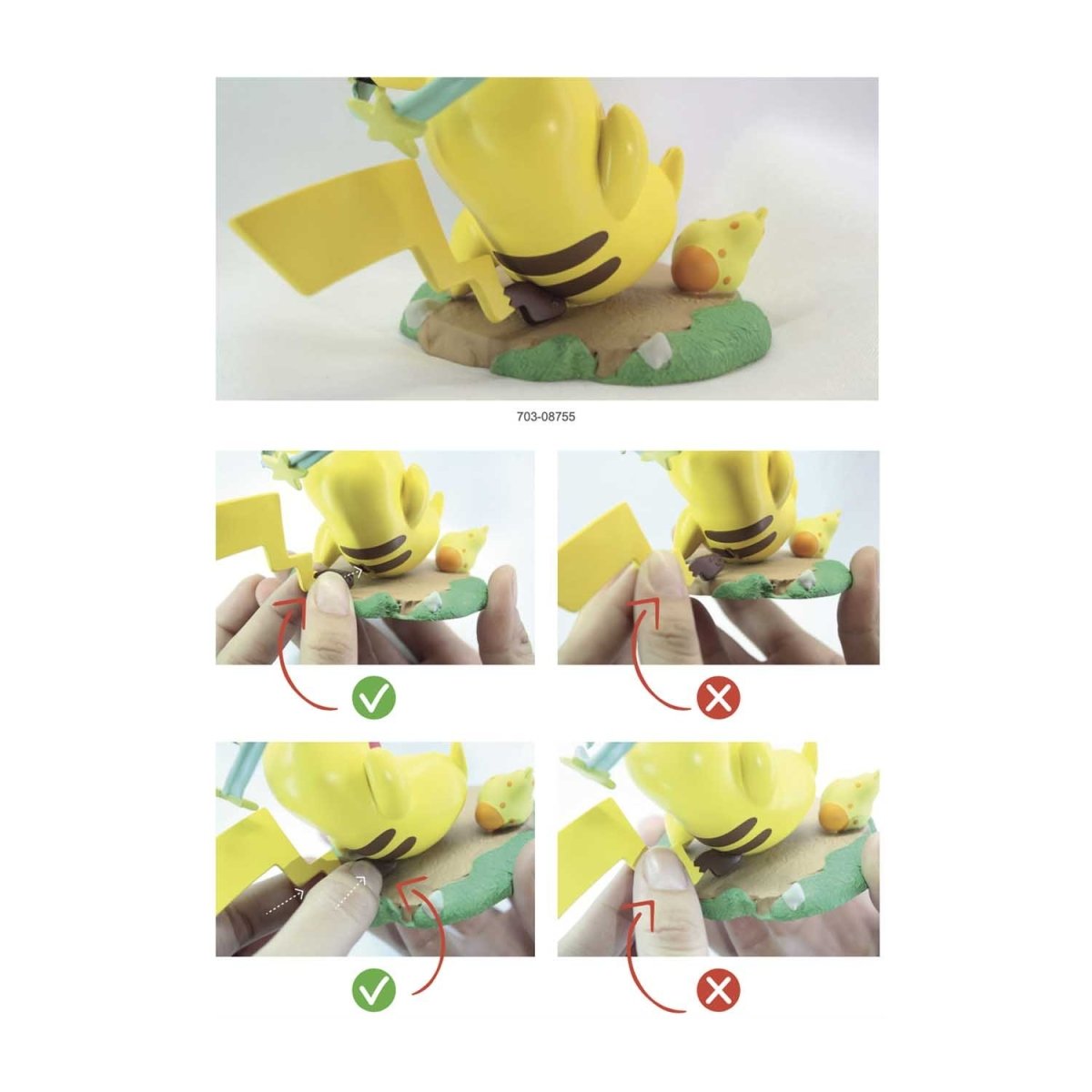 POKEMON - 8 FIGURINES PIKACHU