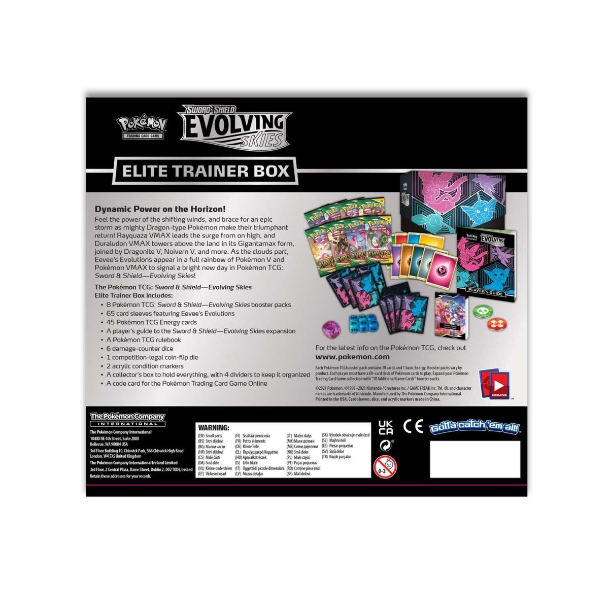 Pokémon TCG: Sword & Shield-Evolving Skies Pokémon Center