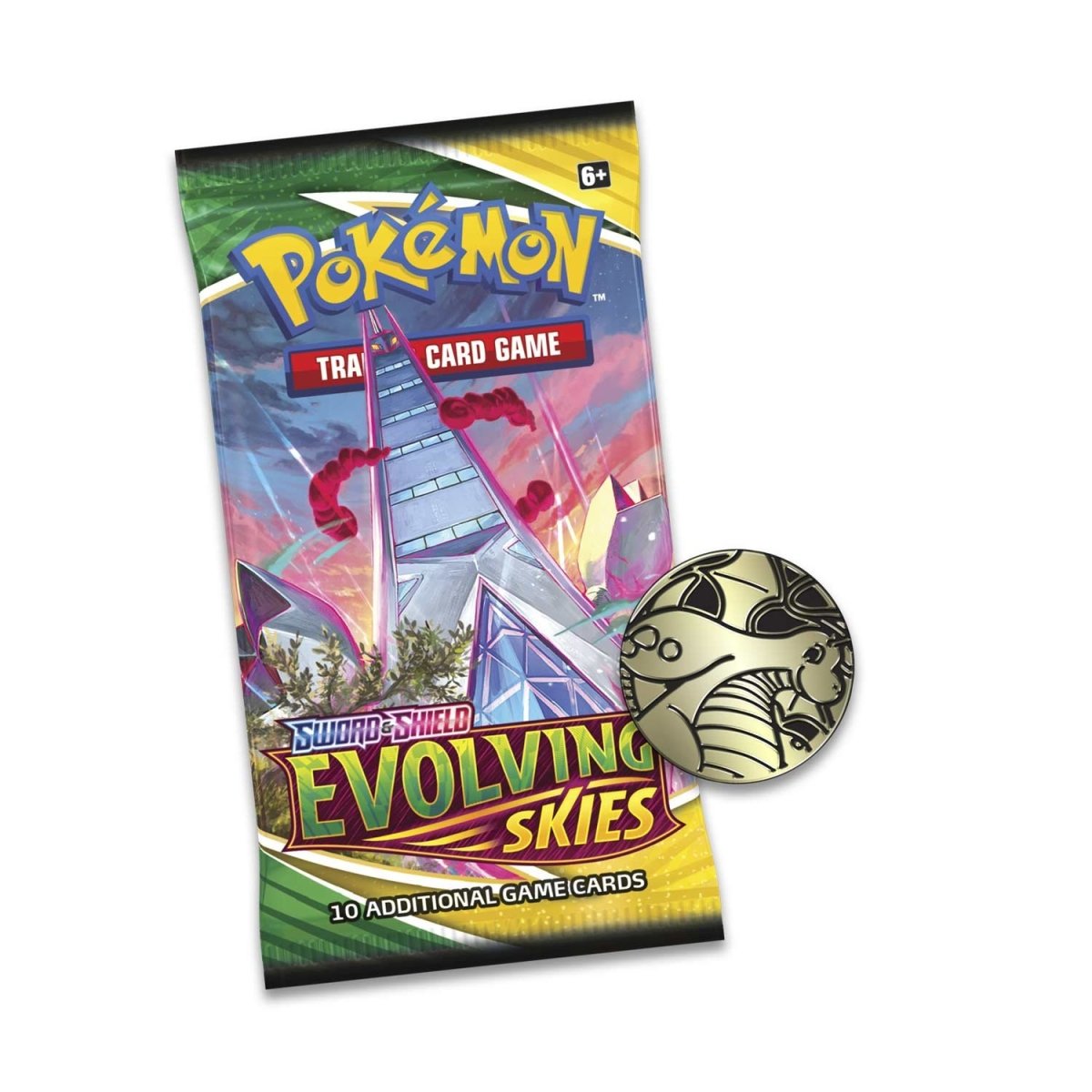 Pokémon TCG: Sword & Shield-Evolving Skies 3 Booster Packs
