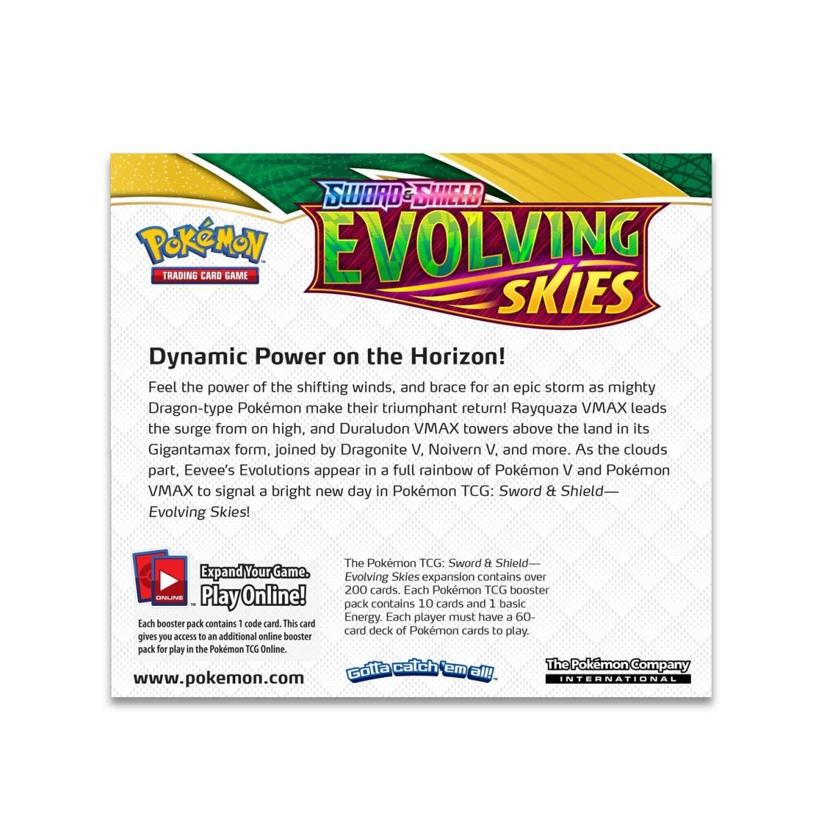 Pokemon Sword & Shield Evolving Skies Booster Pack