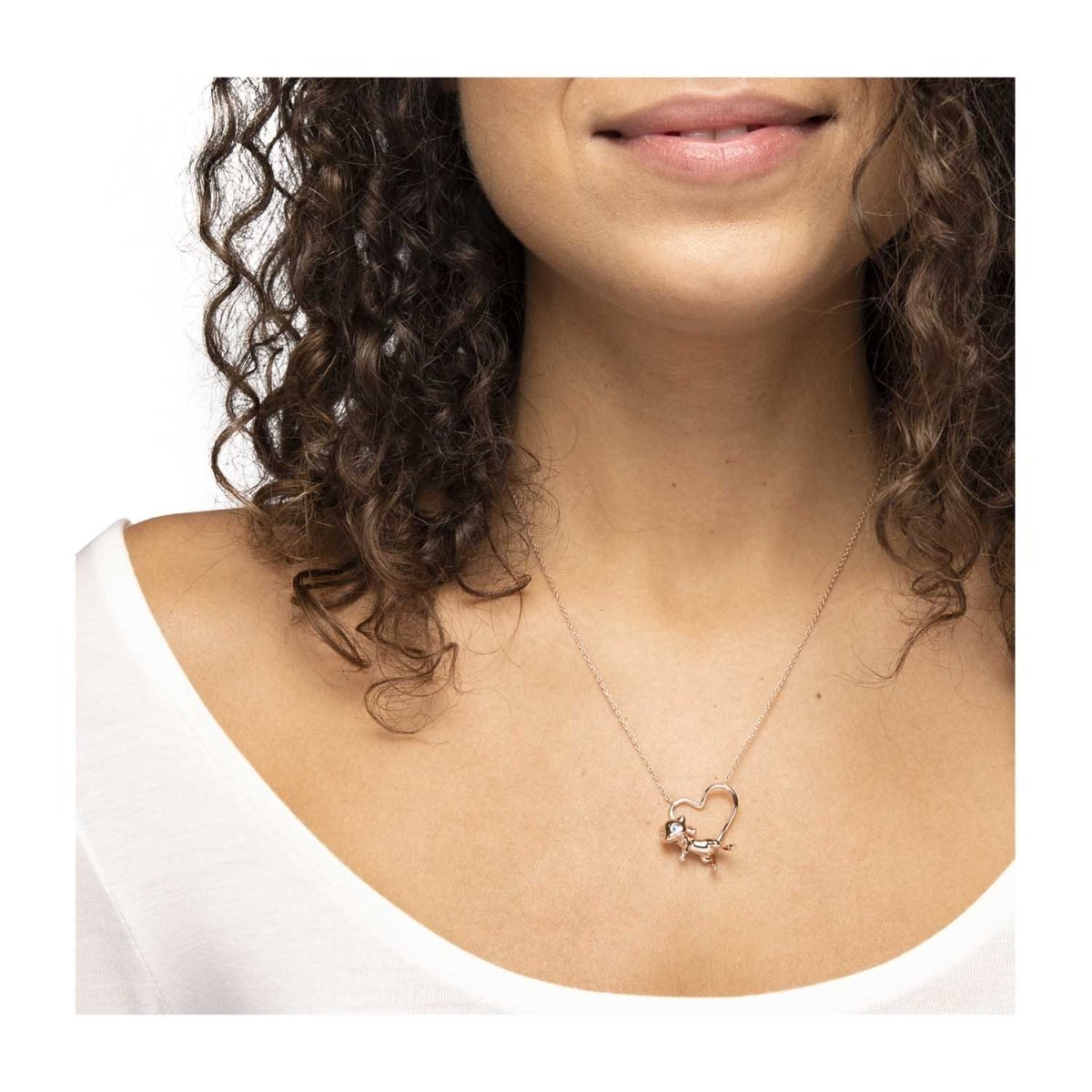 Pokémon Center × RockLove: Pikachu & Mew Admiration Pendant 