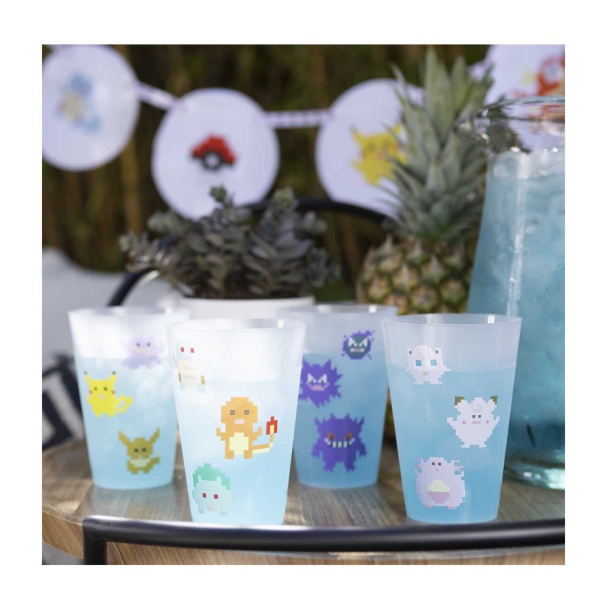 Pokémon Block Art Party Cups (4-Pack)