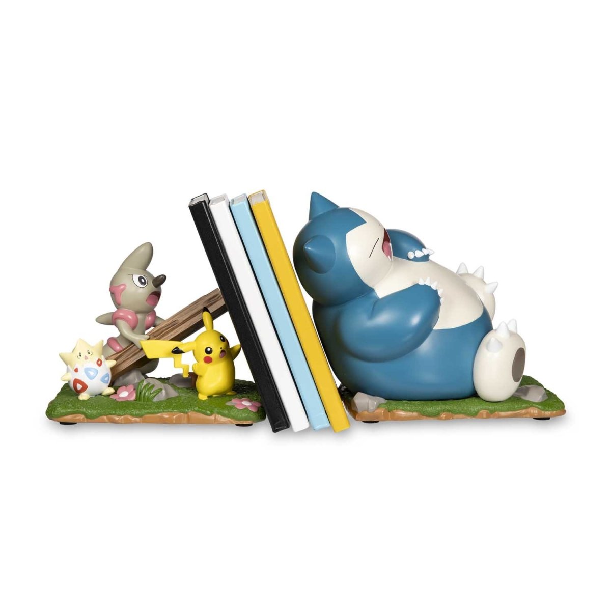 レモンルーク　② ＋ねずみ Slumbering Snorlax Bookends (2-Piece) | Pokémon Center Official Site