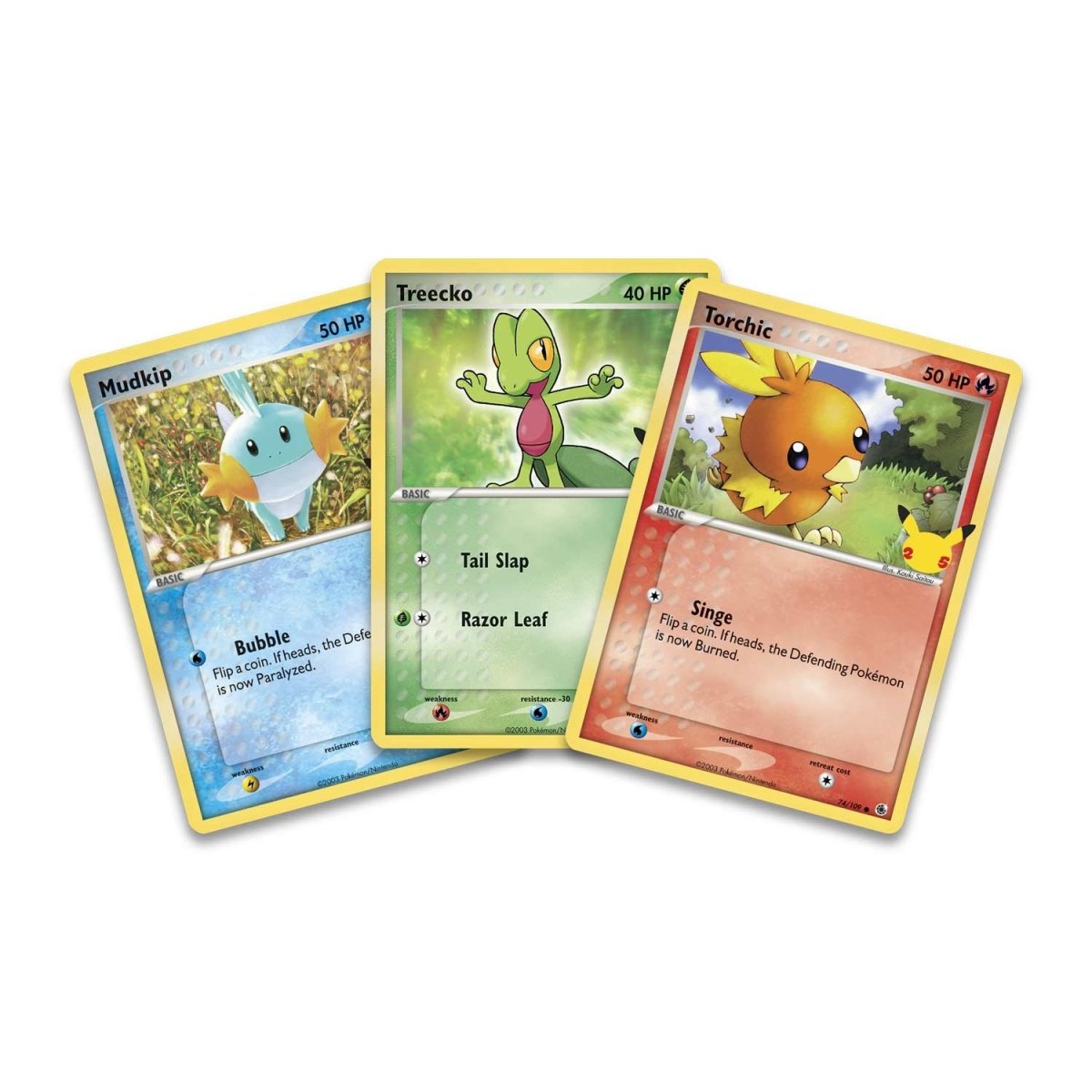 Pokemon TCG 135 Card Lot Hoenn Region Complete Pokedex #252-386 Set