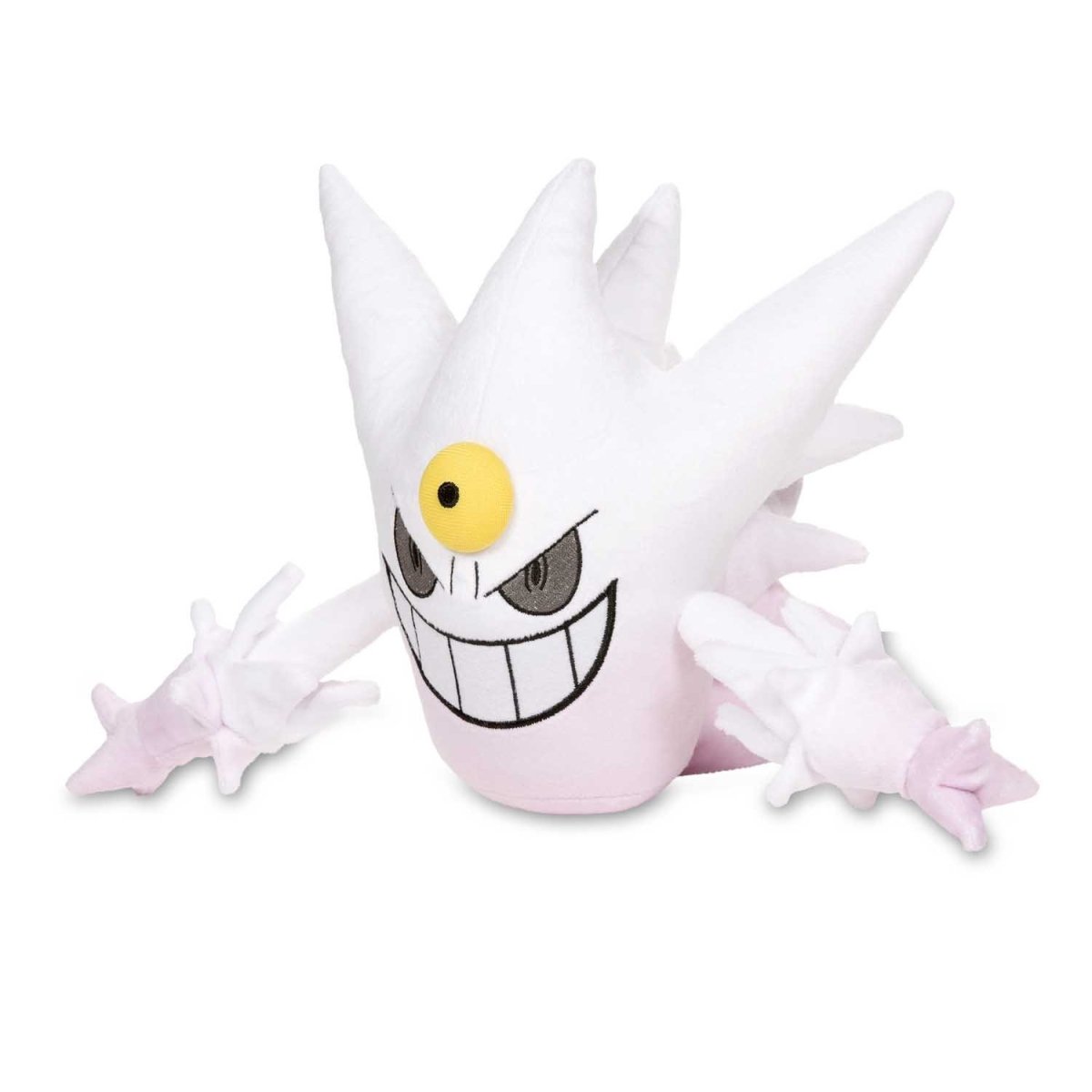 30CM Pokemon White Mega Gengar Evolution Kawaii Doll Shiny Color