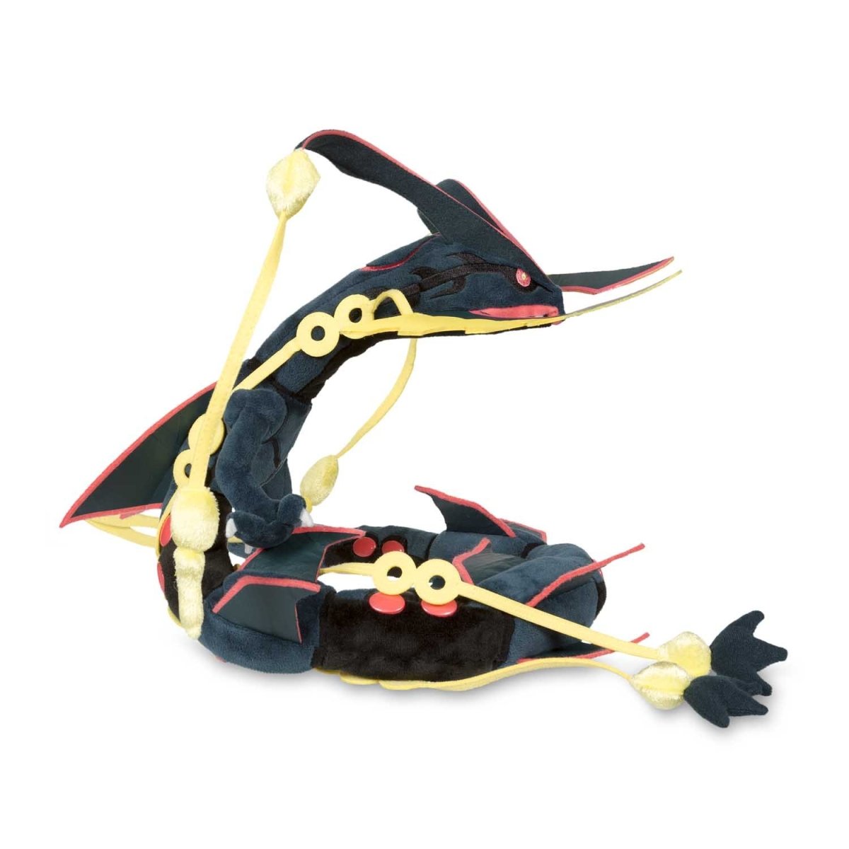 Pokemon Center Shiny Black Rayquaza Posable 29” Plush