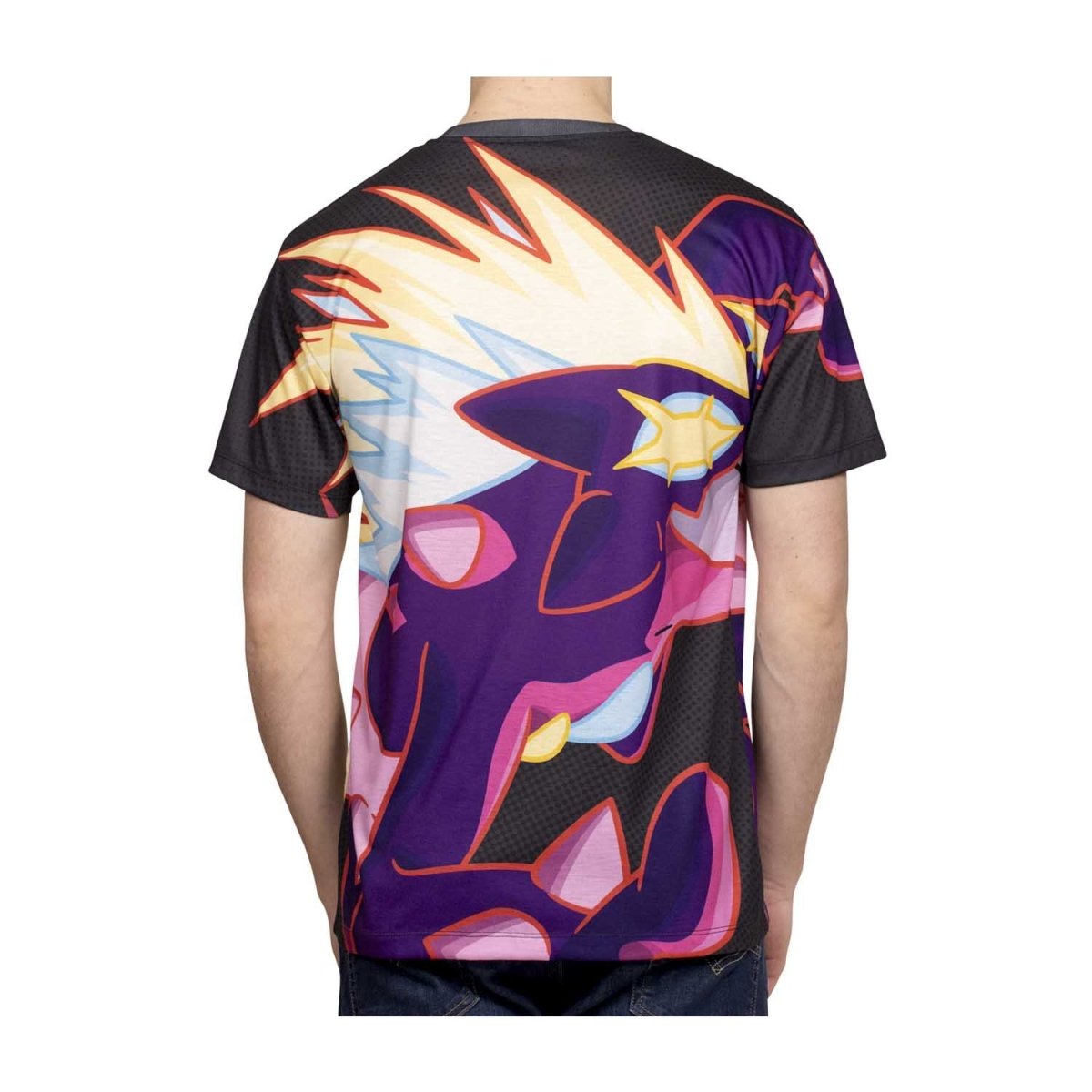 【WCS ポケセン】 Allover-Print Tシャツ Mサイズ Gigantamax Toxtricity Allover-Print T-Shirt - Adult