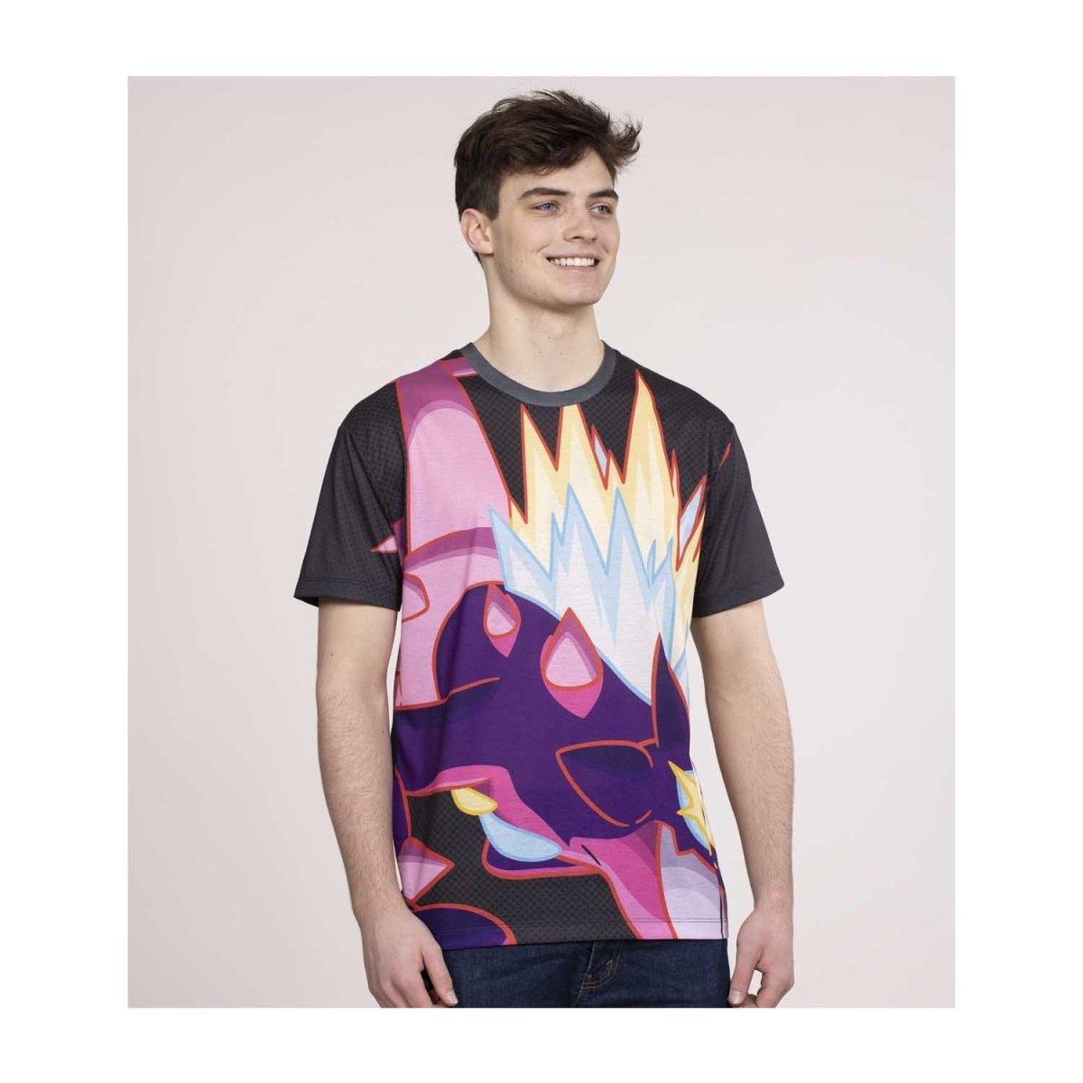 Gigantamax Toxtricity Allover-Print T-Shirt - Adult