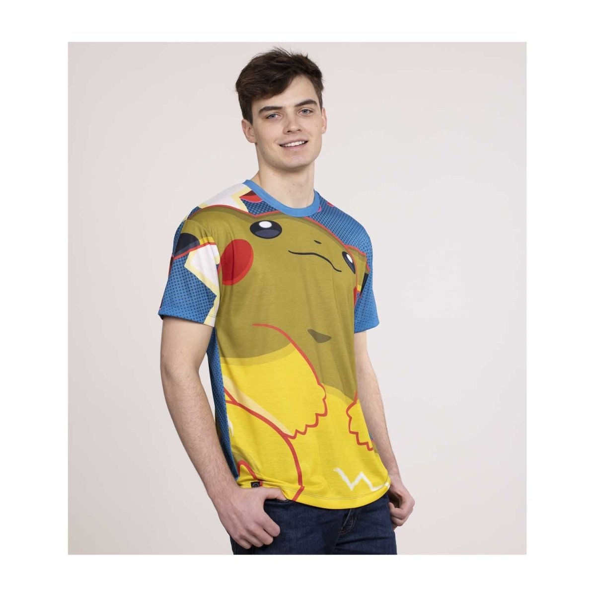 Gigantamax Pikachu Allover-Print T-Shirt - Adult | Pokémon Center ...