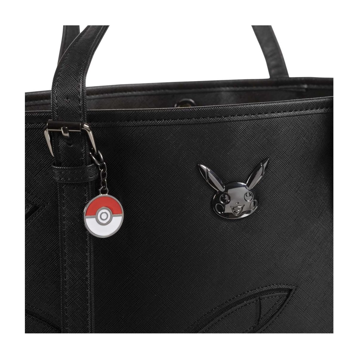 タグ付き　未使用品　loungefly ポケモン　ピカチュウ　トートバッグ　黒 Pikachu Tonal Tote Bag by Loungefly | Pokémon Center Official Site