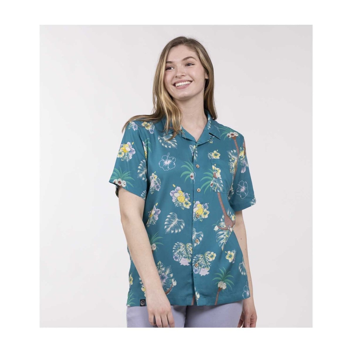 Pokémon Tropical Alolan Exeggutor & Friends Tropical Shirt - Adult