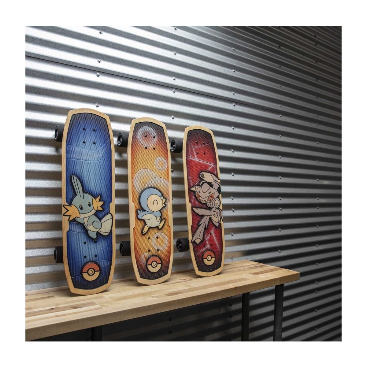 Planche De Skateboard Pokémon Complète - Roues, Camions, Planche érable - Neuf