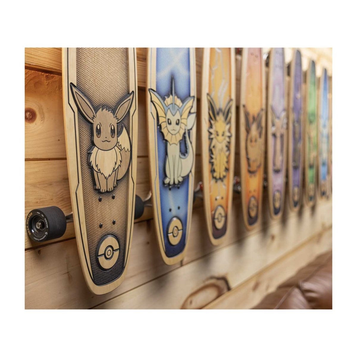 Pokémon Center × Bear Walker: Eevee Skateboard | Pokémon