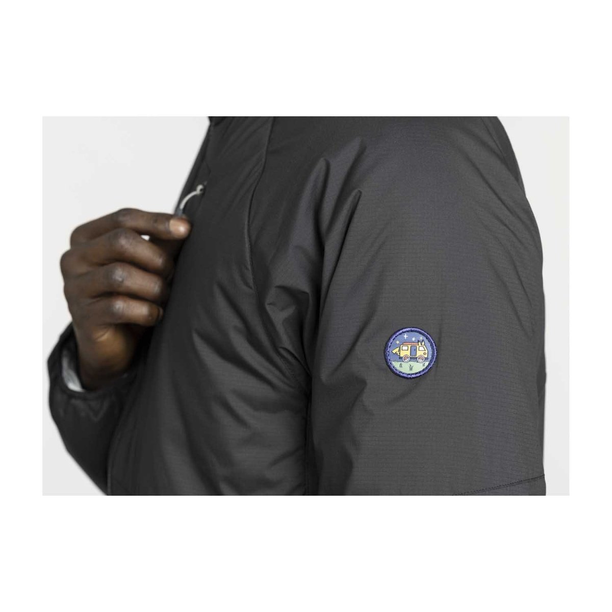 Outdoors with Pokémon Black Insulated Jacket by Outdoor Outdoors with Pokémon Black Insulated Jacket by Outdoor