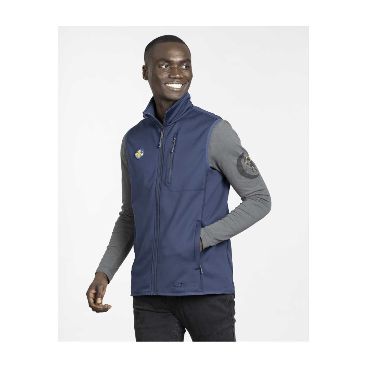 kathedraal Geplooid fout Outdoors with Pokémon Middle Fork Dark Blue Fleece Zip-Up Vest by Outdoor  Research - Men | Pokémon Center Official Site