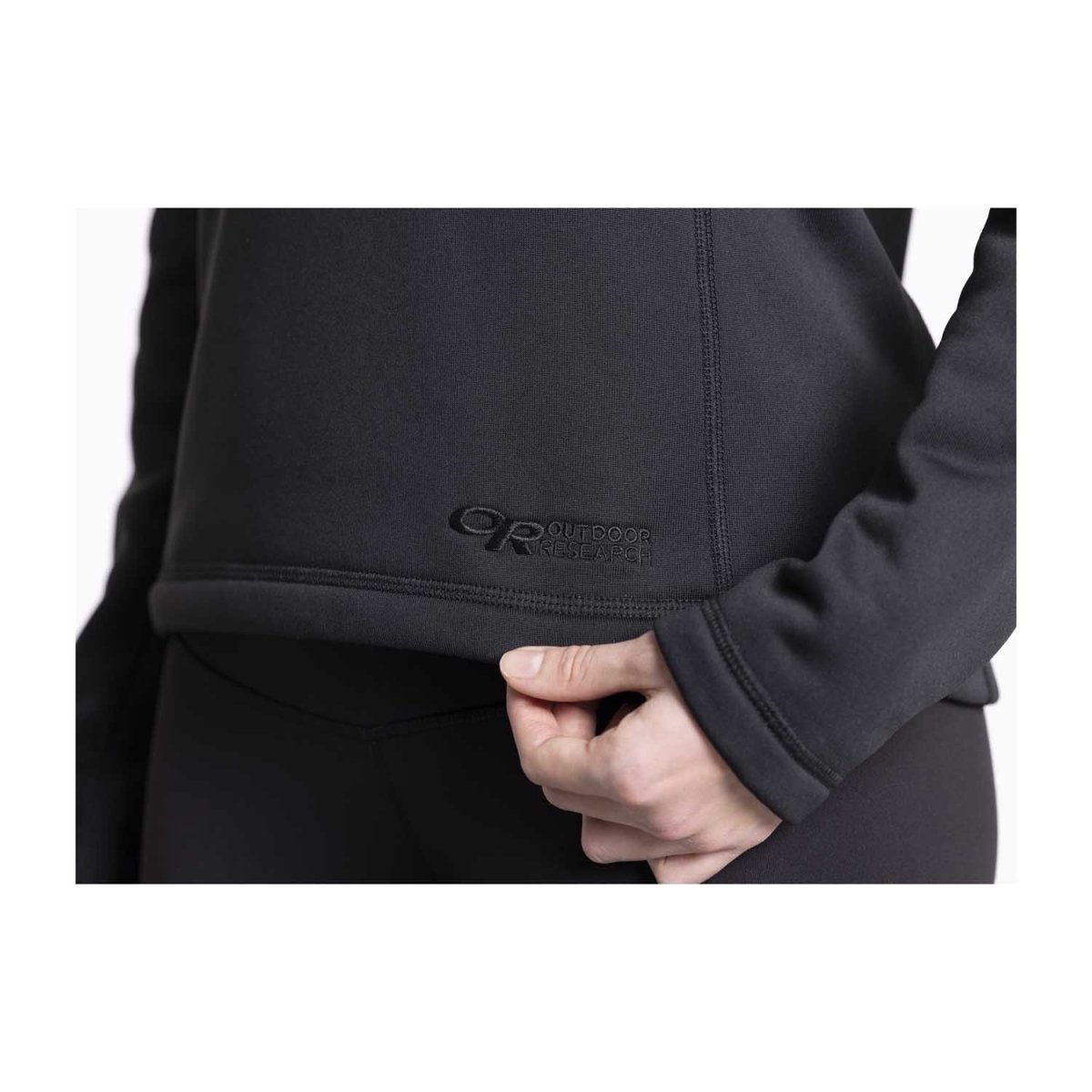 Outdoors with Pokémon Middle Fork Black Quarter-Zip Fleece