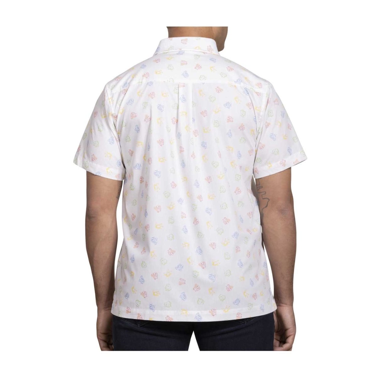 Kanto First Partner White Short-Sleeve Button-Up Shirt