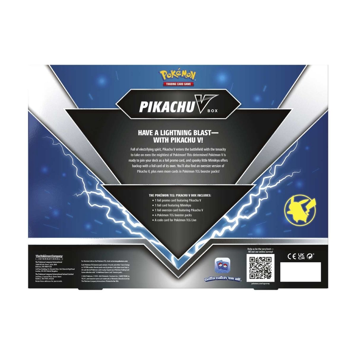 Pokémon TCG: Pikachu V Box  Pokémon Center Official Site