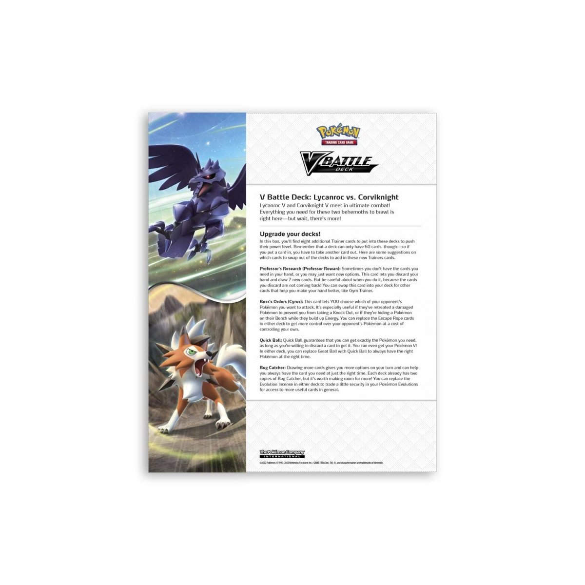 Pokémon TCG: Battle Deck (Lycanroc vs. | Pokémon Center Official Site
