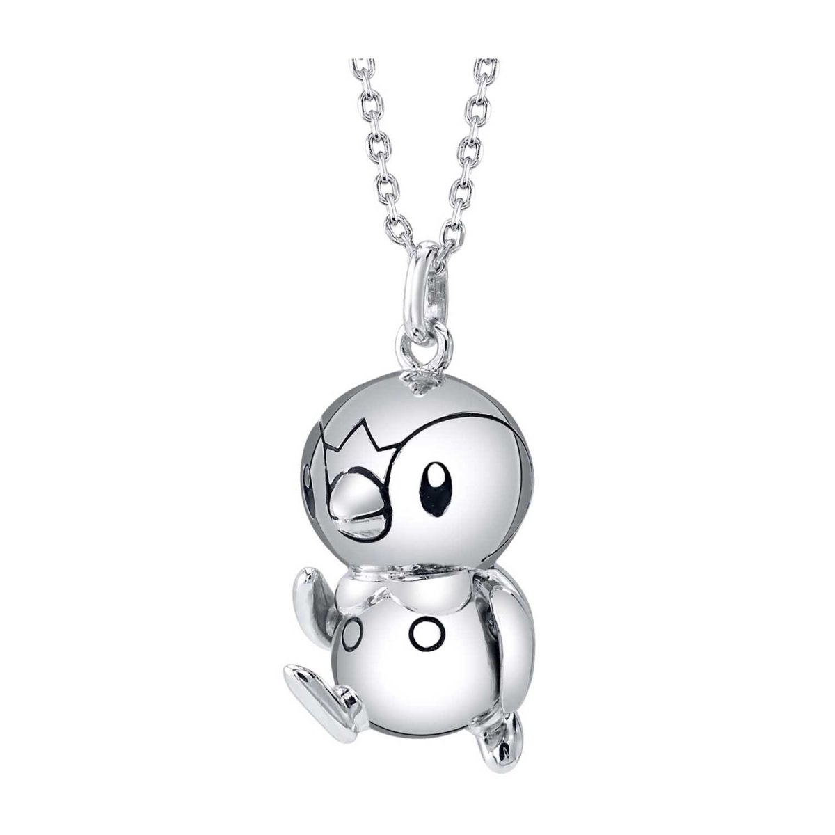 Pokémon Center × RockLove: Piplup Pendant Necklace | Pokémon Center ...