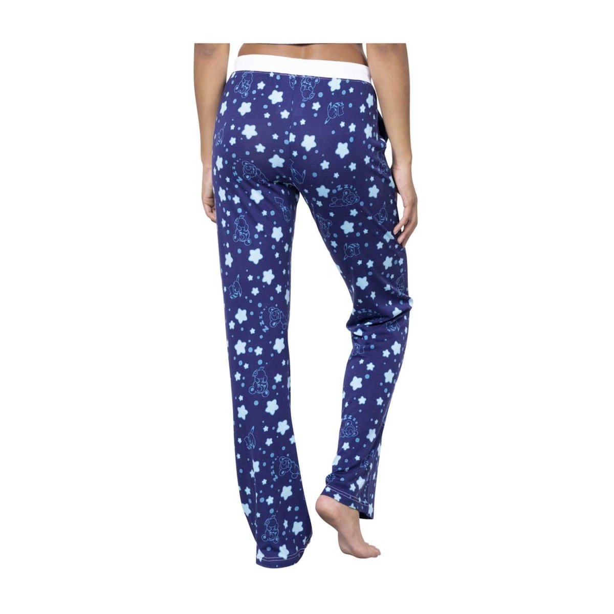 Pikachu & Teddiursa Navy & Blue Lounge Pants - Women