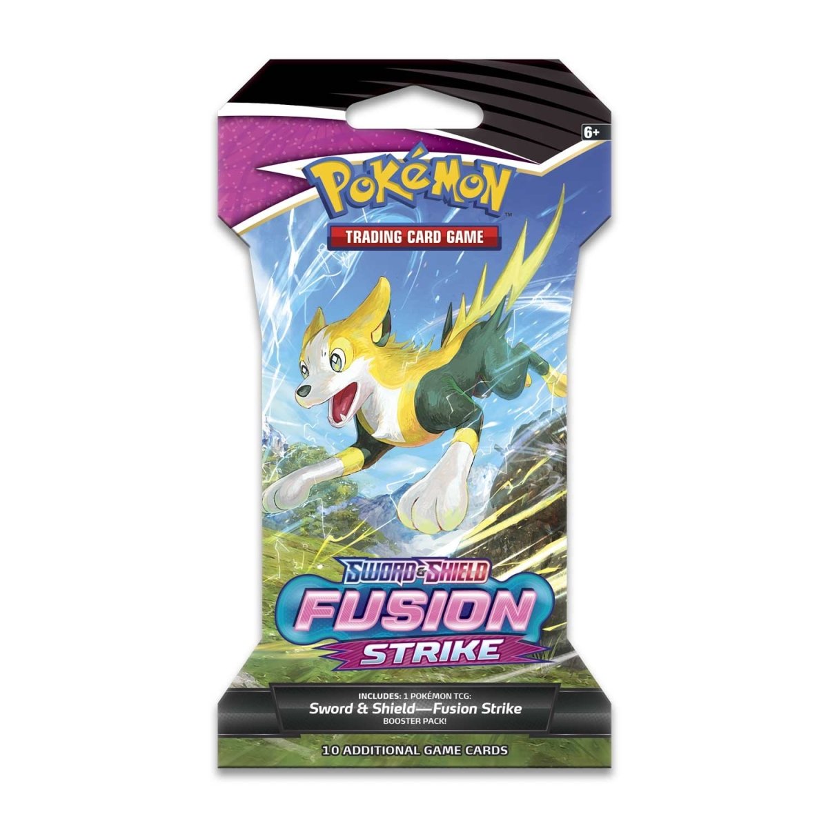 Pokémon TCG: Sword & Shield-Fusion Strike Sleeved Booster Pack (10 Cards)