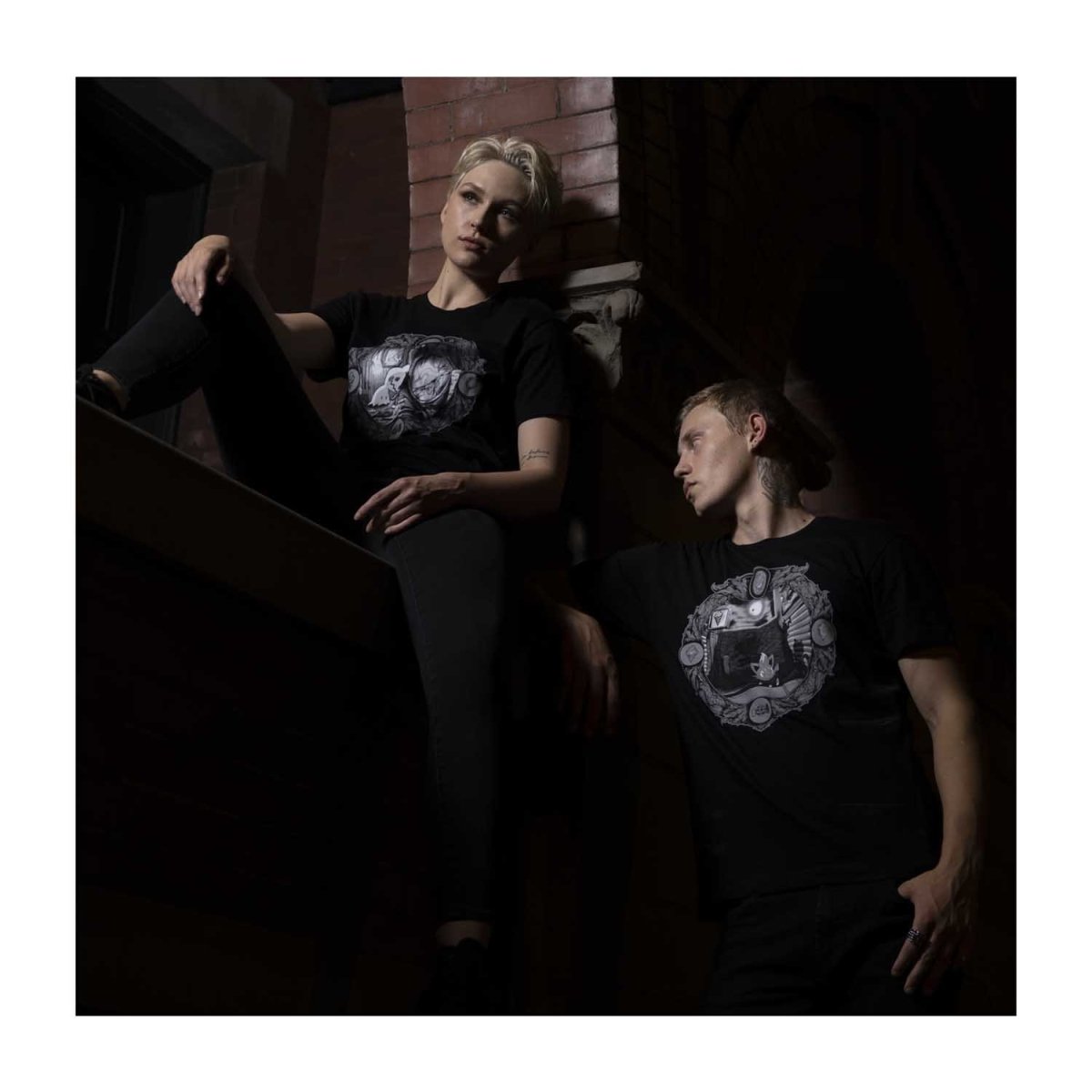 Zorua Pokémon Center × Vic Lee: Pokémon Scary Stories Black